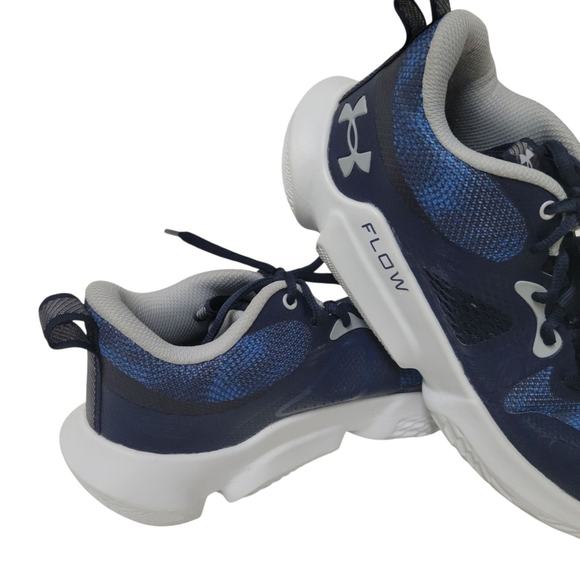 Under Armour Flow Breakthru Women's 9 Midnight Navy Basketball Shoes - Picture 2 of 9